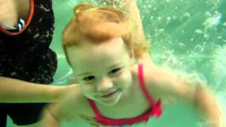 Katelyn's wonderful year of swimming class highlights