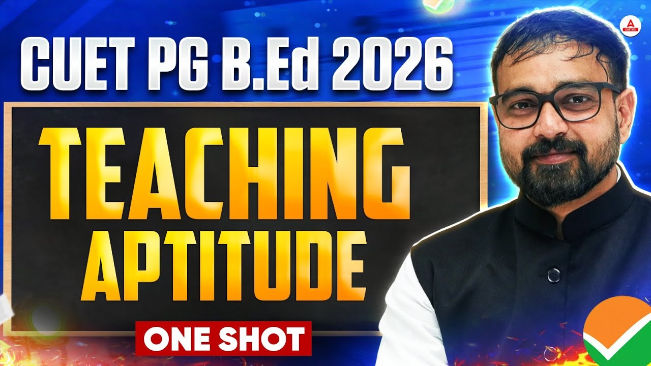 CUET PG 2026 B.Ed | Teaching Aptitude One Shot - YouTube
