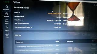 chia syncing