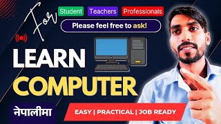 Computer Training for Beginners 💻 Basic Computer Class Live | Day 2