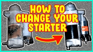 GM 1.5L Changing the starter. 2016-2018 Malibu, cruise, Equinox.
