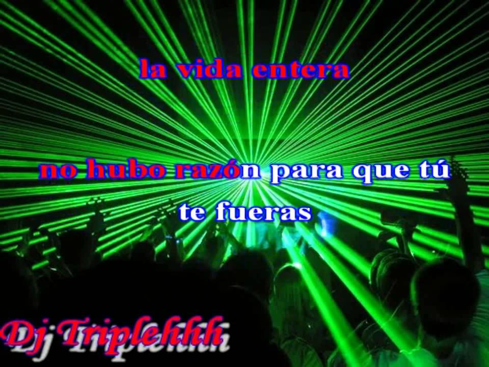 DEVUELVEME LA VIDA Karaoke RAFAGA Dj Triplehhh   YouTube