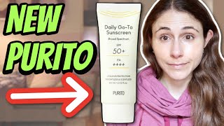 NEW PURITO Daily Go-To SUNSCREEN & OAT IN CALMING gel cream REVIEW | Dr Dray screenshot 1