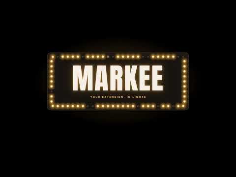 Markee demo video thumbnail
