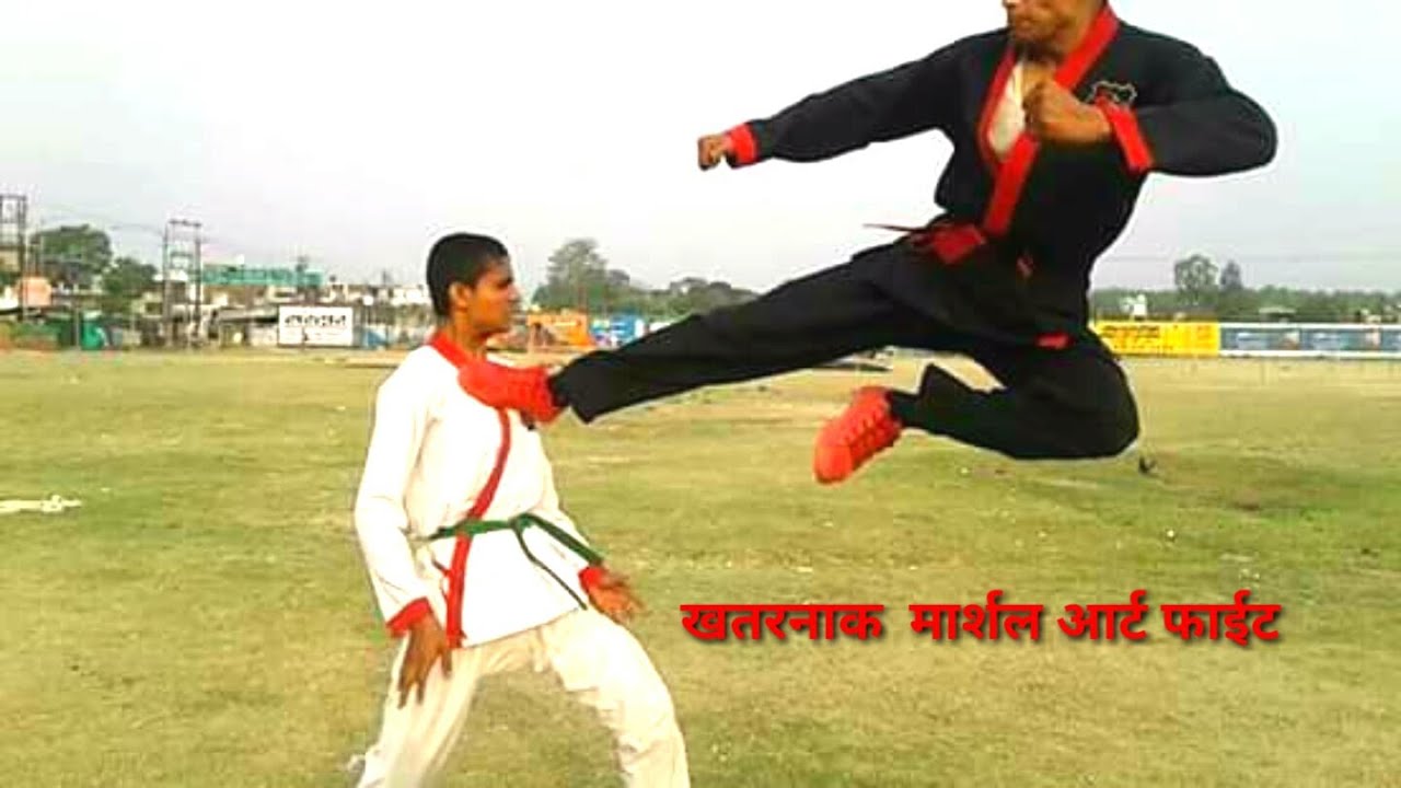 Indian martial arts fight, Master sonu khan YouTube