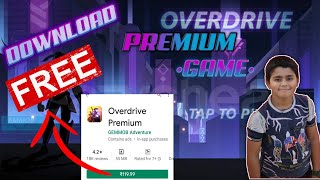 Free Download OVERDRIVE PREMIUM game on Android ||#proplayergaming|| #gaming #youtube screenshot 3