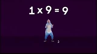9 times table