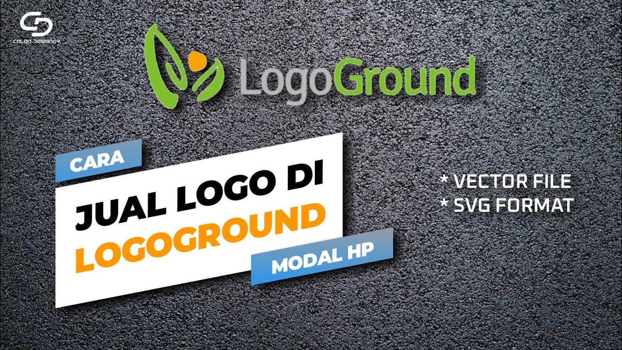 Cara Upload Logo di Logoground Android