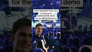 POV: RE fans at #gamescom 2025 for the REQUIEM demo🤝🏻 #capcom #residentevil #residentevilrequiem #