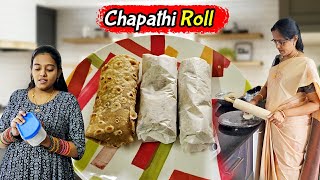 ❤️Brinda Scan எடுக்க போறா Food Pack பண்றேன் | Veg Chapati Roll | Veg Kathi Roll | Lunchbox Recipe