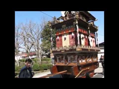 2014年春の高山祭り屋台曳き揃え 2