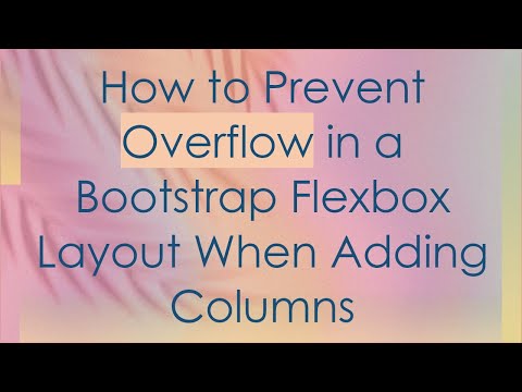 How to Prevent