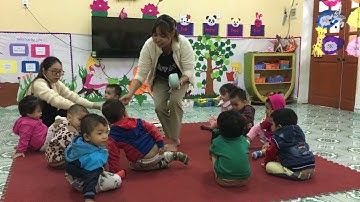 Dạy trẻ NBTN "Cái bát - cái thìa" nhóm 25-36 tháng. Cô giáo Phạm Huệ