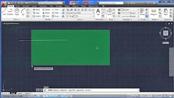 Como dar comando no AutoCAD?