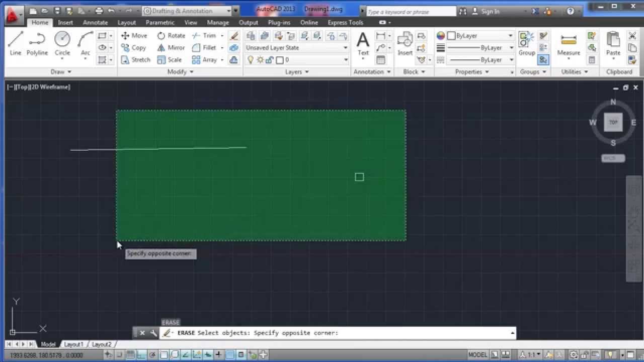 Autocad Aula 1 Comandos básicos, interface, zoom, pan apagar, undo desfazer, line/linhas