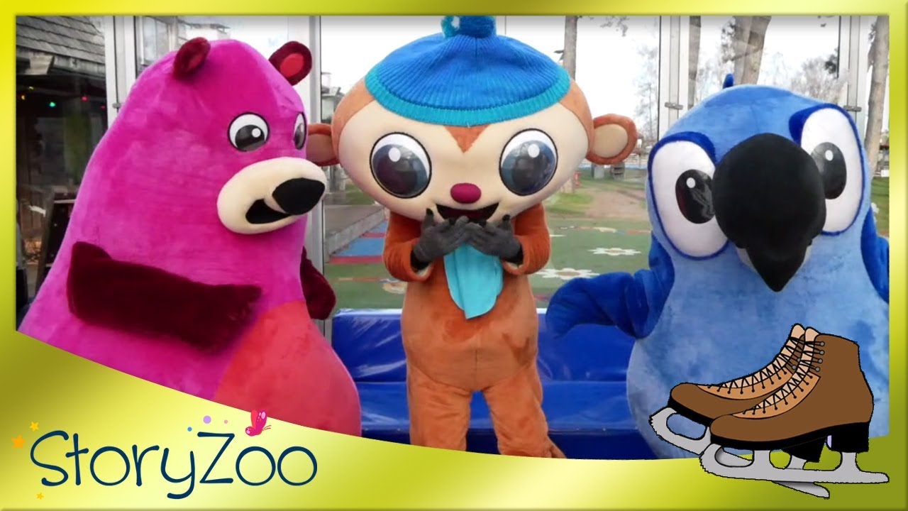 Schaatsen met Toby, Bax en Pepper! • Storyzoo op Avontuur • Nederlands