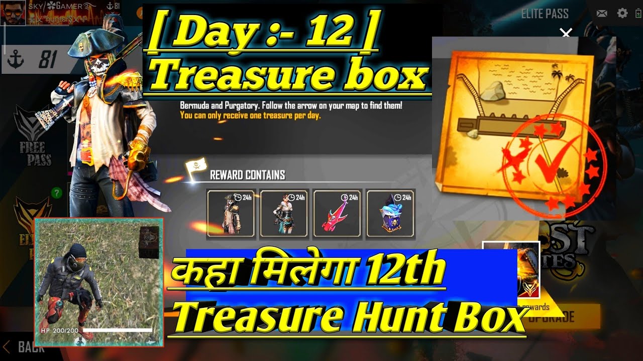 HOW TO FIND 12 DECEMBER TREASURE BOX [ 12 DECEMBER TREASURE BOX