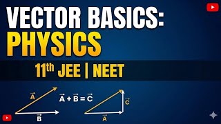 Vector Basics for Class 11 Physics | JEE & NEET 2027 🔥