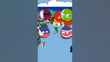 Who do you support Philippines 🇵🇭 or North Korea 🇰🇵 #countryballs #philippines #youtubeshorts
