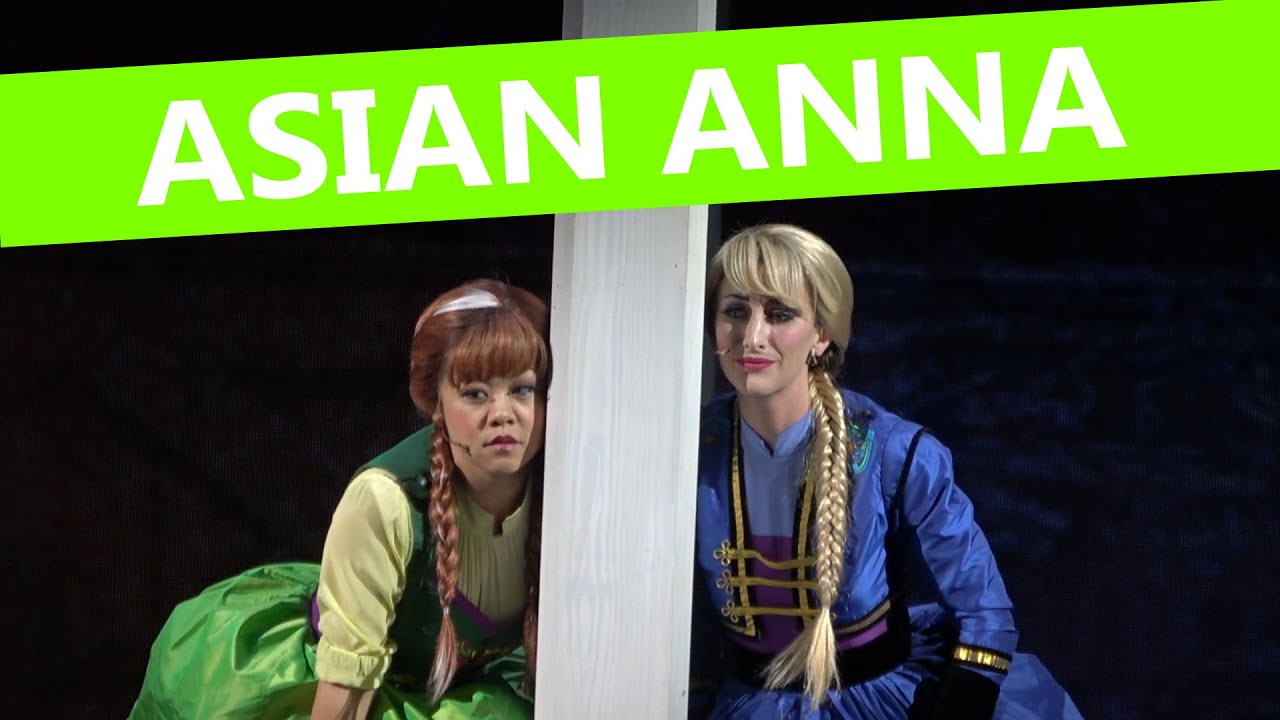 Frozen Live at Disneyland, Asian Anna [4 K HD]
