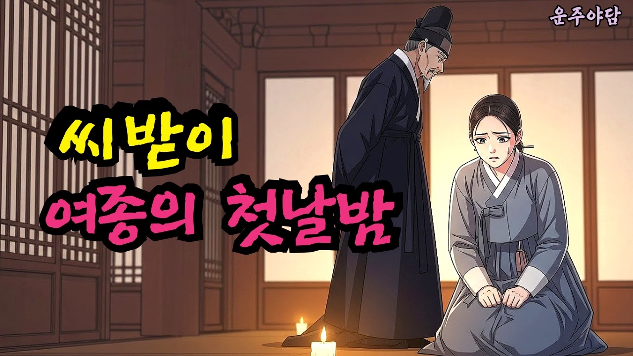 대감의 씨받이로 들어간 여종, 첫날밤 아무도 예상하지 못한 결말 l 야담,민담,신화,전설,옛이야기,조선시대이야기