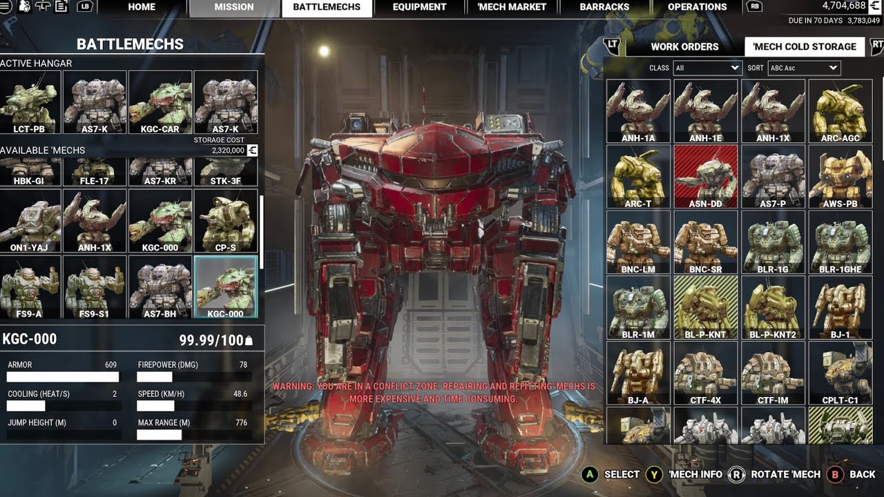 Mechwarrior 5 King Crab Gameplay YouTube