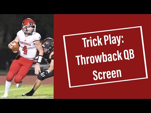Trick Play | Throwback QB Screen