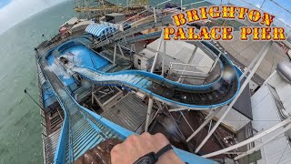 Wild River Log Flume at Brighton Palace Pier - HD On Ride POV