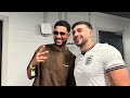EDDIE HALL GATECRASHES TOMMY FURY CHANGING ROOM POST FIGHT | DEMANDS REMATCH
