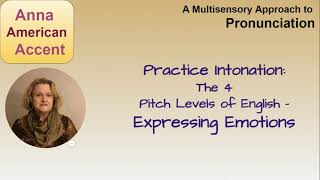 Practice the 4 Pitch Levels of English - A Multisensory Approach