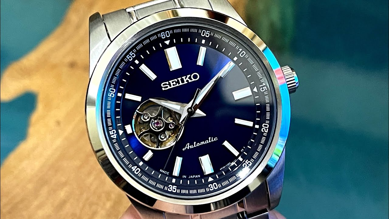 Review] Đồng hồ Seiko Open Heart SCVE051, Seiko 4R38A - 02A0 | Đồng hồ nhật  Quang Lâm. - YouTube