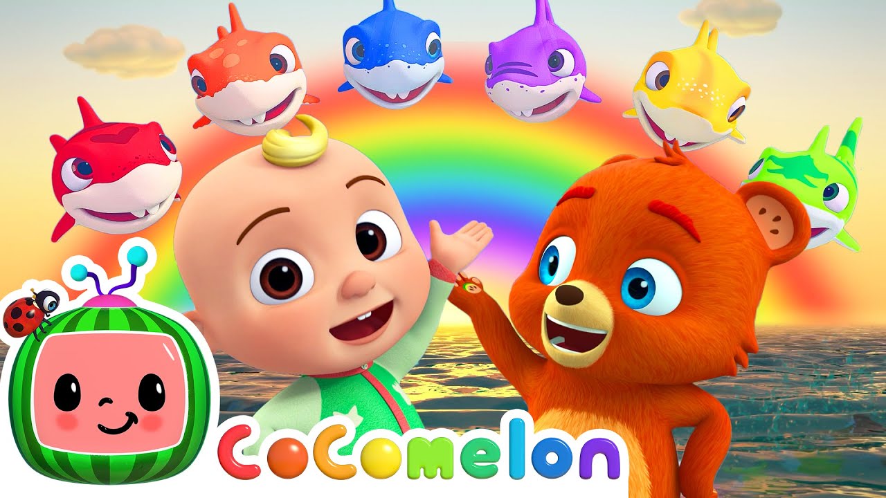 Baby Shark Rainbow Colors Learns Colors For Kids CoComelon Kids baby-shark-rainbow-colors-learns-colors-for-kids-cocomelon-kids