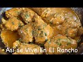 Una receta de pollo para chuparse los dedos asi se vive en el rancho