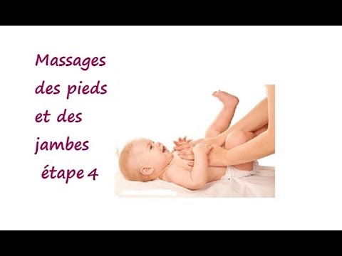 Massage Bebe Apprendre A Masser Les Pieds Et Les Jambes Etape 4 Youtube