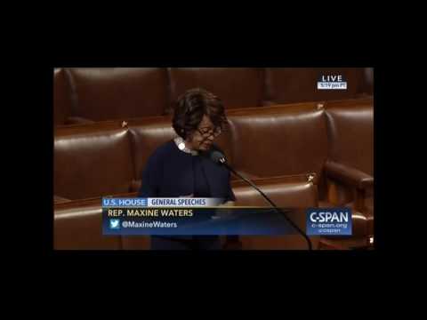 Maxine Waters questions patriotism of Trump supporters from House floor