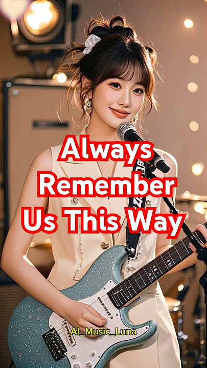 Always Remember Us This Way - Lyrics - Lady Gaga #englishsongs #masonmusic #ballad #AI_Music_Luna