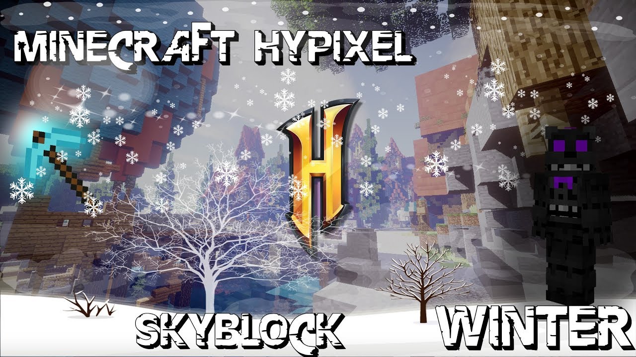 AmineX TV | Hypixel Skyblock | Jerry Winter Update 0.7.4 - YouTube