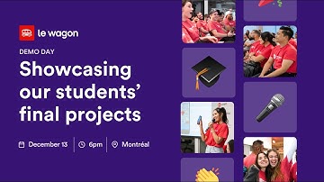 Le Wagon Montreal | Demo Day Web & Data - Fall 2024 - Discover our students