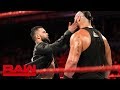 Finn Bálor slaps Braun Strowman: Raw, May 28, 2018