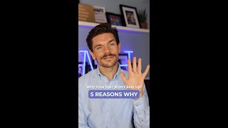 5 Reasons Why Your Hair Won't Stay Up | #Shorts