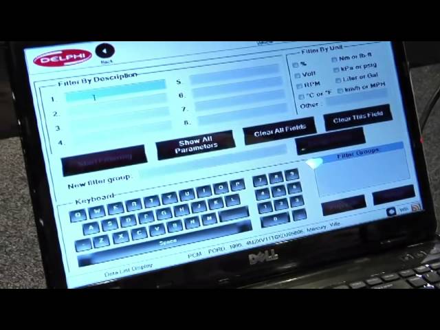 Delphi Diagnostic Scan Tool Demonstration Video 