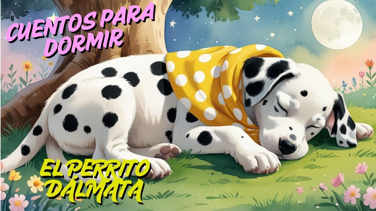 🌙✨ El Perrito Dálmata | Cuentos para Dormir | Historias para Niños ✨🌙