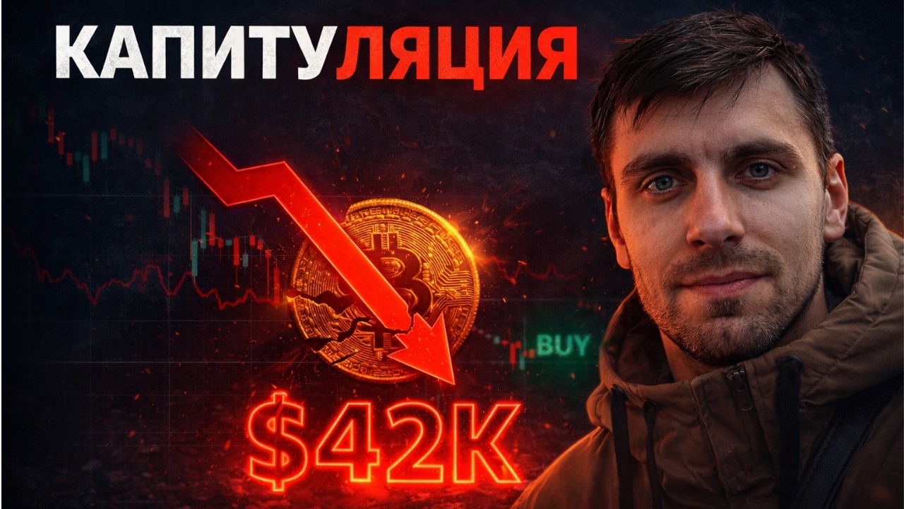 BTC $42000, ETH $1100 — последняя зона входа? Рыночная неопределенность: грядет второе падение
