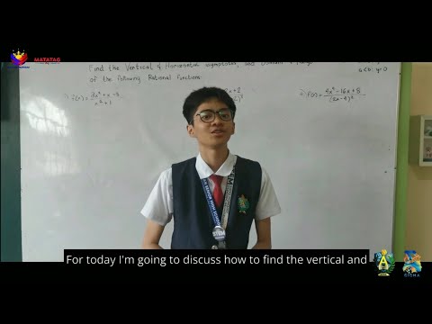 FINDING THE VERTICAL/HORIZONTAL