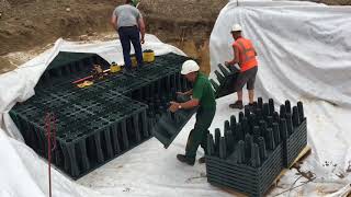 Aanleg Van Ondergrondse Infiltratievoorziening - Fraenkische