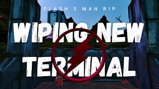 Wiping Flash's new Terminal Cave (RIP)