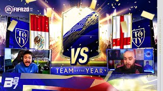 ICON PACKED! TOTY PACK CHALLENGE VS CASTRO1021! | FIFA 20 ULTIMATE TEAM