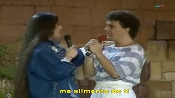 ME ALIMENTO DE TI (con letra) Daniela Romo & Manuel Mijares