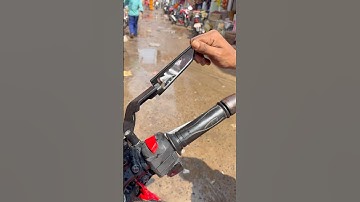 Aerodynamic mirror installation😱apache rtr 160 4v #shorts