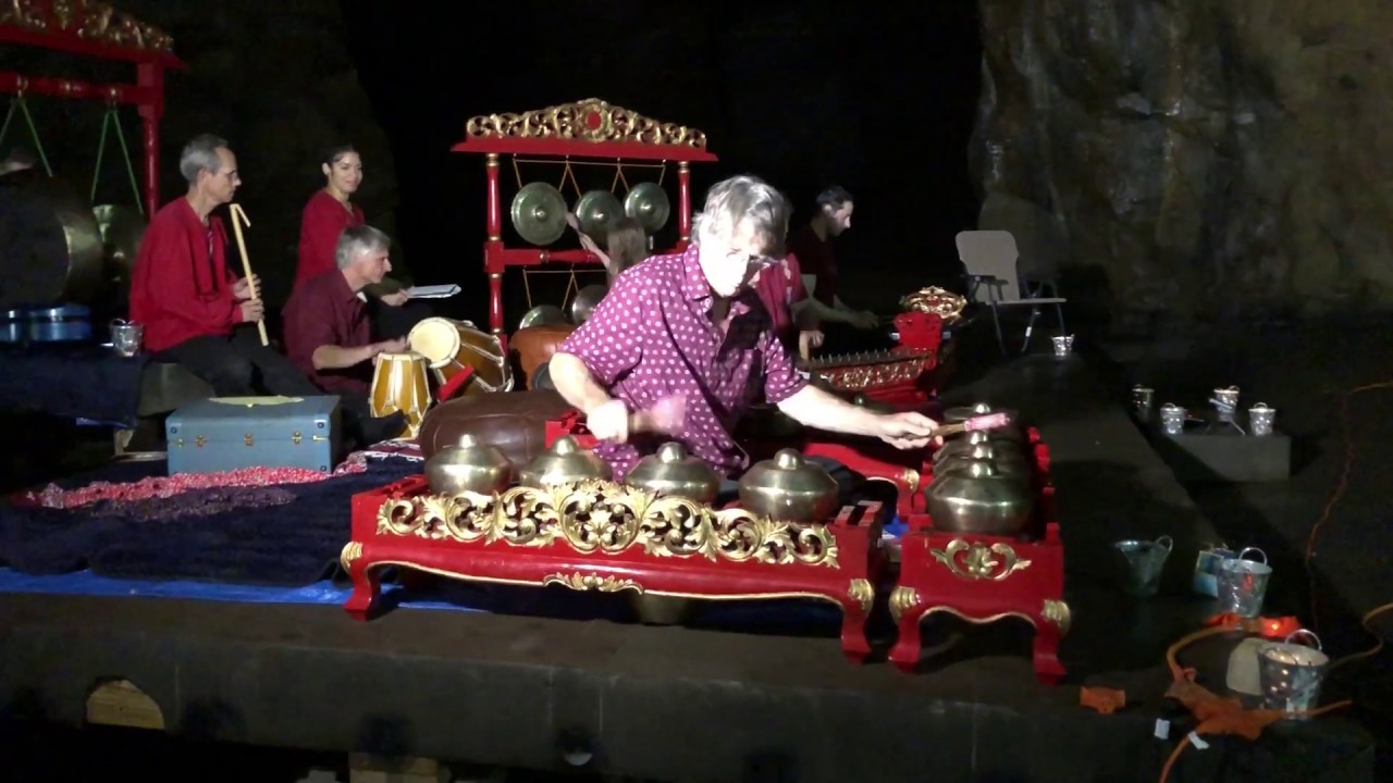 Catskill Mountain Gamelan in the Widow Jane Mine Sunday 8/11 